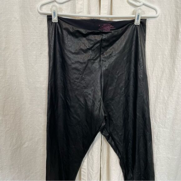 Commando Women's Perfect Control Faux Leather Leggings Size XL - Picture 4 of 8